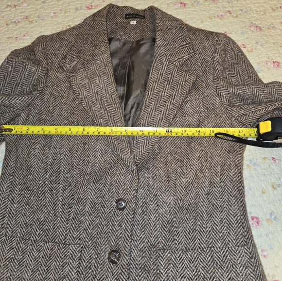 Vintage Harris Tweed Wool Blazer, Womens - Picture 9 of 12